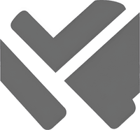 Минималистичный абстрактный логотип компании 1-Smm в серых тонах на белом фоне